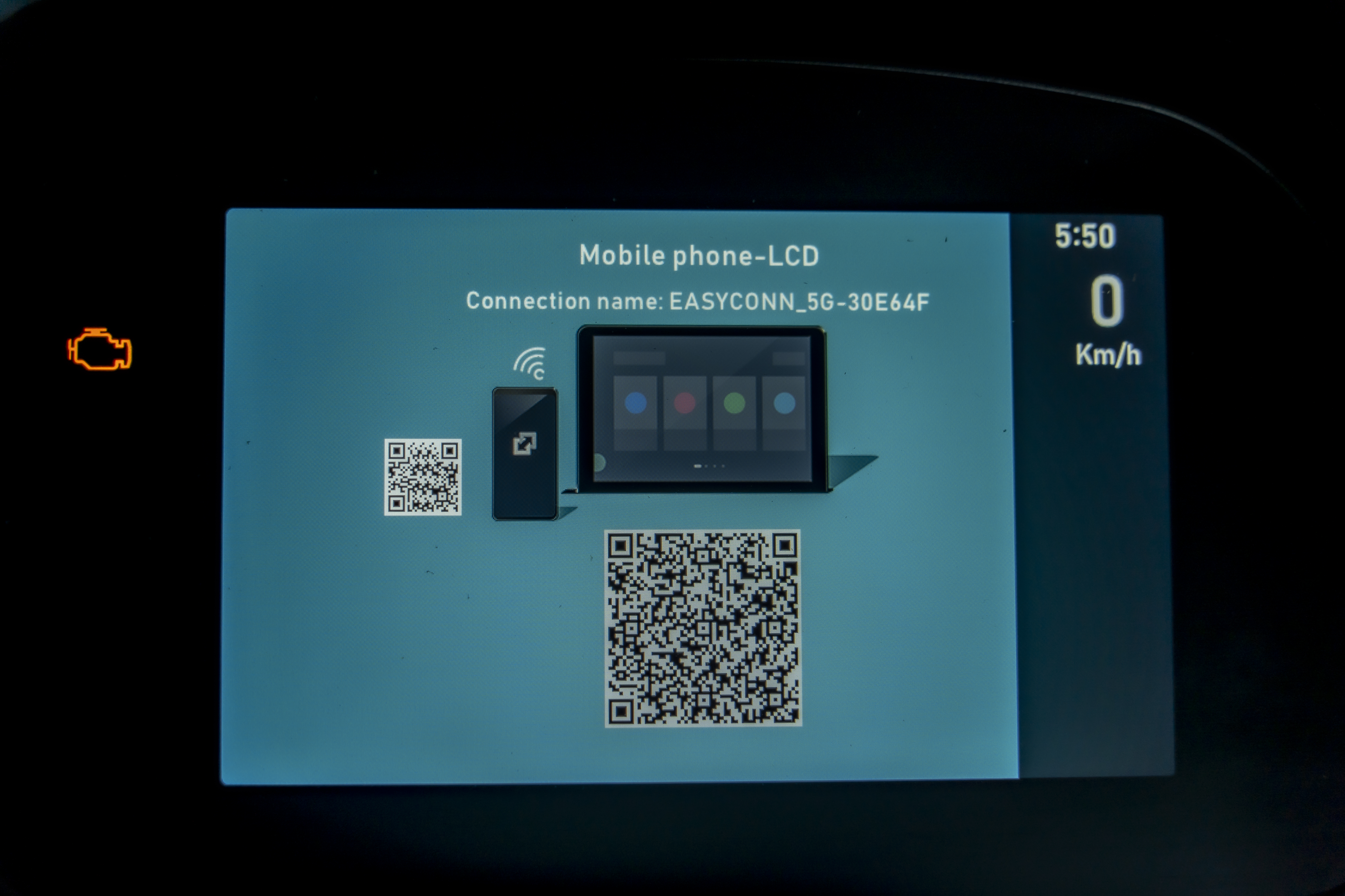 Conectividad — Bluetooth y Screen Mirroring